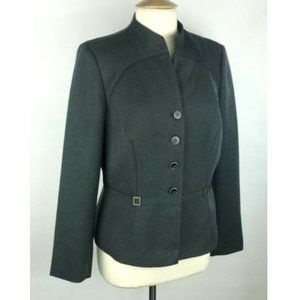 John Meyer Collection Women's Collarless Blazer